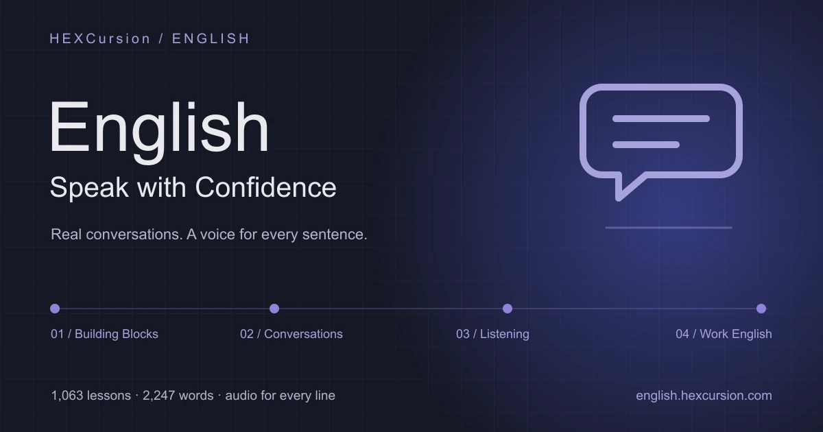The English Hexcursion